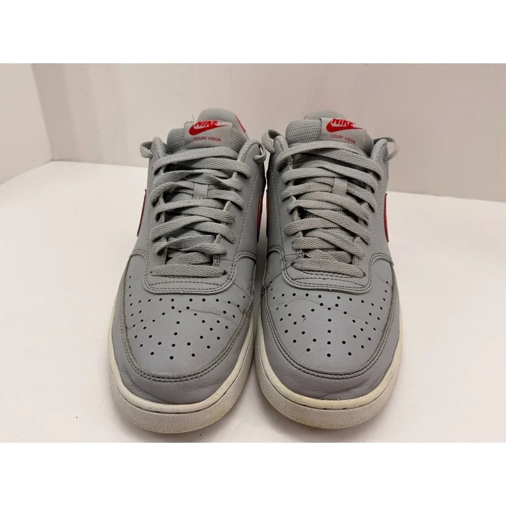Nike Court Vision Low Shoes Mens Size 10 Basketball DH2987-004 Swoosh Sneakers